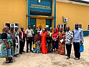 DEVADI team member sharing the organization's vision at a community outreach event